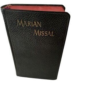 New Marian Missal by Father Juergens Regina Press 1955 
Daily Mass Collectible